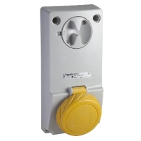 Индустриален контакт с блокировка, Mureva PK, монтаж в табло, 32A, 3P+N+E, 400V, IP44