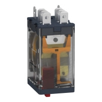 SCHNEIDER ELECTRIC Power relay, Harmony electromechanical relays, DIN rail or panel mount relay, 30A, 2NO, 12V DC