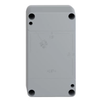 SCHNEIDER ELECTRIC Pendant control station, yellow, 2 push buttons with NO+NC, 1 emerg. stop NC