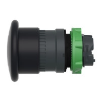SCHNEIDER ELECTRIC Head for selector switch, black, 22mm, 3 pos., spring return from left to center