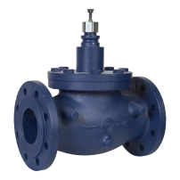 VGS211F Globe Valve for Steam upto 200 °C, 2-Way, Flanged, DN80, Kvs 110 m?/h, Stainless Steel Trim, Stem Down Closed.