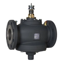 SpaceLogic VP220F PIBCV (PICV) Контролен клапан, 2-Way, PN16, DN100, Flanged, High Flow: 23.6...59 m?/h (6.6...16.4 l/s).