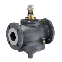 SpaceLogic VP220F PIBCV (PICV) Контролен клапан, 2-Way, PN16, DN65, Flanged, Standard Flow: 8...20 m?/h (2.2...5.6 l/s).