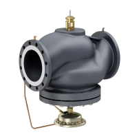 SpaceLogic VP222F PIBCV (PICV) Контролен клапан, 2-Way, PN16, DN200, Flanged, Standard Flow: 76...200 m?/h (21...56 l/s).