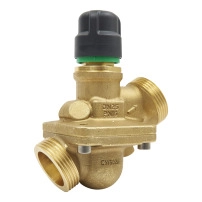 SpaceLogic VP229E PIBCV (PICV), 2-Way, PN16, DN25, G1-? Ext. Thread, Standard Flow: 0.34…1.7 m?/h (0.094...0.47 l/s).