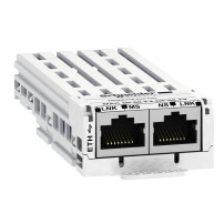 SCHNEIDER ELECTRIC Комуникационен модул EtherNet IP ModbusTCP MultiDrive Link, 10/100Mbps, 2xRJ45