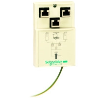 SCHNEIDER ELECTRIC CANopen junction box - 2x RJ45 and 1x RJ45