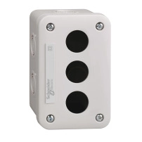 Station plastic light grey 3 hole