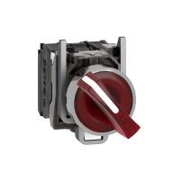 Ill SS metal red 22mm 2pos 110V