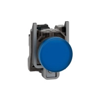 P.light metal blue LED lens 110 120V