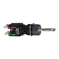 KEY 200 COMPLETE SEL SWITCH 16MM 2POS