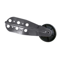 Telemecanique Limit switch lever, XCRZ, large thermoplastic roller