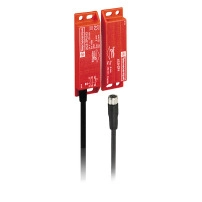 Telemecanique Защитен изключвател XCSDMP, 2NC+1NO, 1NC staggered, M12 0.15m.
