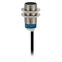 Telemecanique Индуктивен сензор XS1 M18, PNP NO+NC, Flush, Sn=8mm, 12..24VDC, кабел 2м.