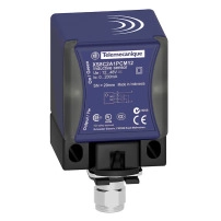 Индуктивен сензор XS8 - 40x40x70mm, PBT, Sn=20mm, 12..48VDC, 1NO + 1NC, конектор M12