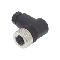ConM12 PUR Fem 90A‚A° 5P 25M Pre-Wired