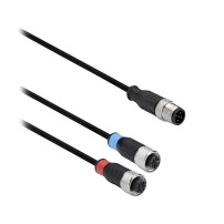 SPLITTER Y M12 5-PIN FOR MUTING RECEIVER