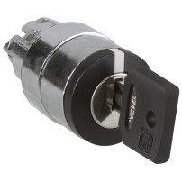 Head for key selector switch, Harmony XB4, O22 mm, 2 position 1242 A