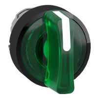 Head ill SS BK metal green 3pos stay