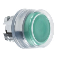 Head PB metal green flush clear boot
