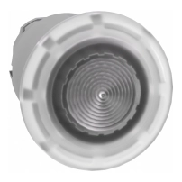 Head ill PB metal white mushr 40mm LED