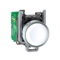 Comp transmitter PB metal white