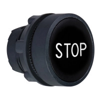 PB OPERATOR HEAD WHITE MARKED STOP