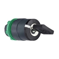 Head SS plast key421E 2pos stay put left