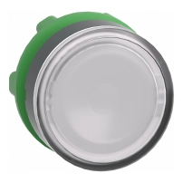 Head ill PB plastic white flush push