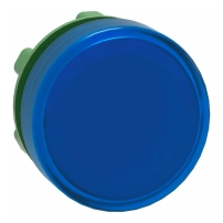 SCHNEIDER ELECTRIC Head for pilot light, plastic, blue, 22mm, LED