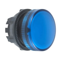 PIL LIGHT HEAD BLUE GROOVED LENS