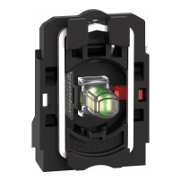 Тяло за светещ бутон 230 V, LED