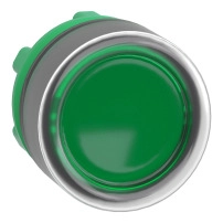 Head ill PB plast green flush LED boot