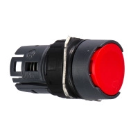 PUSHBUTTON HEAD DIAM 16 RED