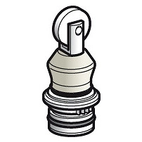 Telemecanique Limit switch head, ZCE, steel roller plunger with silicone boot